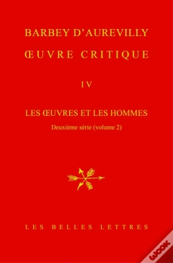 Capa do artigo Oeuvre Critique Tome 4 ; Les Oeuvres Et Les Hommes Tome 2