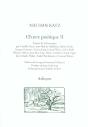 Oeuvre Poetique Volume 2 - Preview