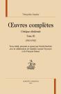 Oeuvres Completes. Critique Theatrale. T.3. 1841-1842. - Preview