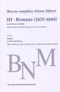 Oeuvres Completes D'Anne Hebert, V. 3 : Romans, T. 02 - Romans (1975-1982) - Preview