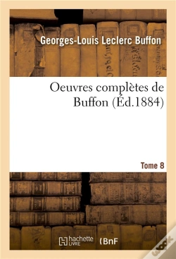 Capa do artigo Oeuvres Completes De Buffon. Tome 8
