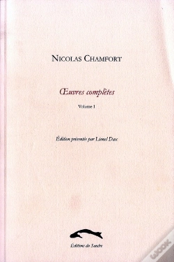 Capa do artigo Oeuvres Complètes De Nicolas Chamfort Tome 1