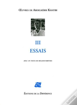 Capa do artigo Oeuvres Completes : Les Oeuvres De A. Khatibi Tome 3  ; Essais