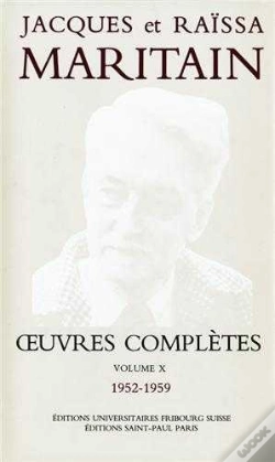 Capa do artigo Oeuvres Complètes Maritain X