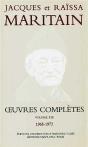 Oeuvres Complètes Maritain Xiii - Preview