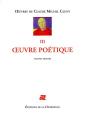 Oeuvres Completes : Oeuvres De Claude Michel Cluny; Iii; Oeuvre Poétique Tome 2 - Preview