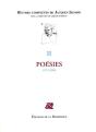Oeuvres Completes : Poésie Tome 2 ; 1979-2000 - Preview