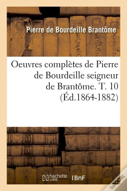Capa do artigo Oeuvres Completes T.10 Edition 1864 1882