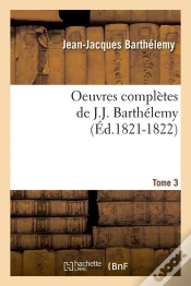 Capa do artigo Oeuvres Completes T.3 Edition 1821 1822