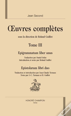 Capa do artigo Oeuvres Complètes T.3 ; Epigrammatum Liber Unus