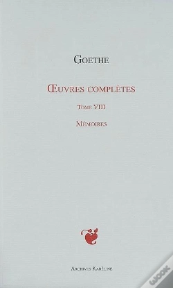 Capa do artigo Oeuvres Complètes T.8 ; Mémoires