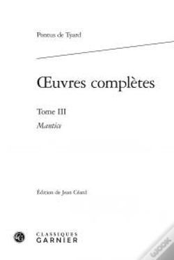 Capa do artigo Oeuvres Completes T.Iii - Mantice Ou Discours Verite Divination Par Astrologie