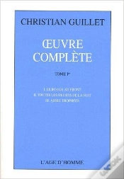 Capa do artigo Oeuvres Complètes Tome 1