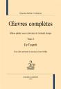 Oeuvres Complètes Tome 1 ; De L'Esprit - Preview