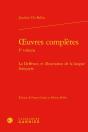 Oeuvres Complètes Tome 1 : La Deffence, Et Illustration De La Langue Francoyse - Preview