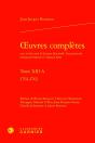 Oeuvres Complètes Tome 13 A : 1761-1762 - Preview