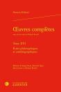 Oeuvres Complètes Tome 16 : Écrits Philosophiques Et Autobiographiques - Preview