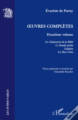 Capa do artigo Oeuvres Completes Tome 2 ; Les Galanteries De La Bible, Le Paradis Perdu, Goddam, Les Rose-Croix