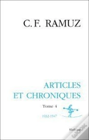 Capa do artigo Oeuvres Complètes Tome 4 ; Articles Et Chroniques 1932-1947
