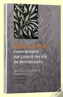 Capa do artigo Oeuvres Complètes Tome 7 ; Commentaire Sur «L'Esprit Des Lois» De Montesquieu