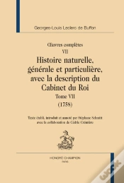 Capa do artigo Oeuvres Complètes Tome 7 ; Histoire Naturelle Tome 7