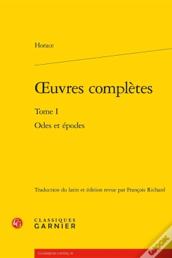 Capa do artigo Oeuvres Completes. Tome I - Odes Et Epodes
