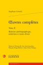 Oeuvres Completes. Tome Ii - Relation Autobiographique, Entretiens Et Textes Div - Relation Autobiog - Preview