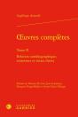 Oeuvres Completes. Tome Ii - Relation Autobiographique, Entretiens Et Textes Div - Relation Autobiog - Preview