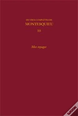 Capa do artigo Oeuvres Completes. T.X - Mes Voyages