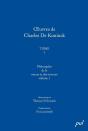 Oeuvres De Charles De Koninck T 01 V 01 - Preview
