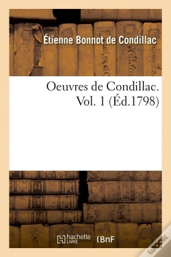 Capa do artigo Oeuvres De Condillac Vol 1 Edition 1798