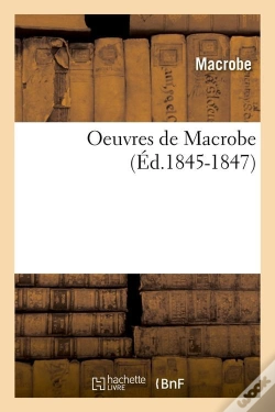 Capa do artigo Oeuvres De Macrobe Edition 1845 1847