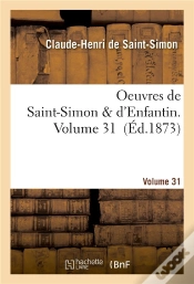 Capa do artigo Oeuvres De Saint-Simon & D