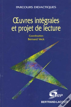 Capa do artigo Oeuvres Intégrales Et Projet De Lecture