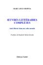 Oeuvres Littéraires Complètes : Anti-Liberté Dans Un Cube-Monde - Preview