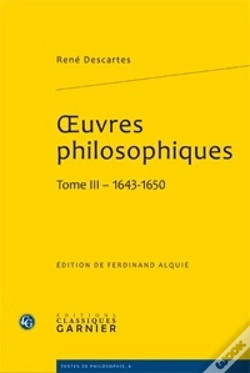 Capa do artigo Oeuvres Philosophiques Tome 3 ; 1643-1650