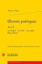 Oeuvres Poétiques Tome 2 : Les Soupirs ; Les Odes ; Les Sonnets ; Pièces Diverses - Preview