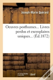Capa do artigo Oeuvres Posthumes Edition 1872