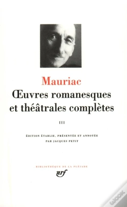 Capa do artigo Oeuvres Romanesques Et Théâtrales Complètes T.3
