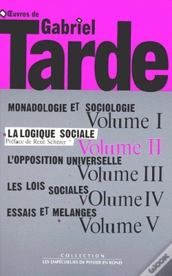 Capa do artigo Oeuvres Tome 2 ; La Logique Sociale