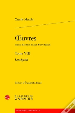 Capa do artigo Oeuvres. Tome Viii - Luscignole