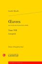 Oeuvres. Tome Viii - Luscignole - Preview