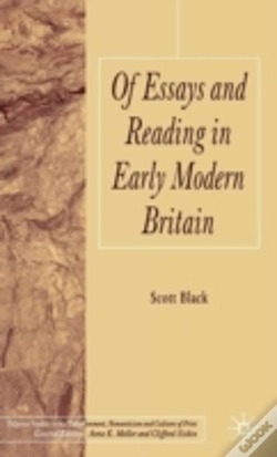 Capa do artigo Of Essays And Reading In Early Modern Britain