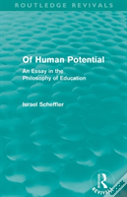 Capa do artigo Of Human Potential (Routledge Revivals)