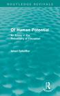 Of Human Potential (Routledge Revivals) - Preview