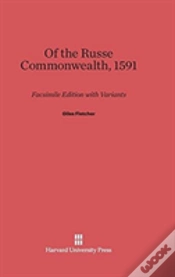 Capa do artigo Of The Russe Commonwealth, 1591