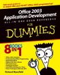 Office 2003 Application Development All-In-One Desk Reference For Dummies - Preview