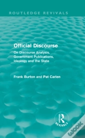 Official Discourse (Routledge Revivals)