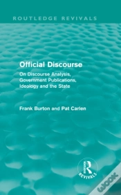 Capa do artigo Official Discourse (Routledge Revivals)