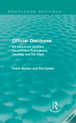 Capa do artigo Official Discourse (Routledge Revivals)